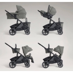 Joie versiti™ 多功能雙層嬰兒手推車 (灰綠色)